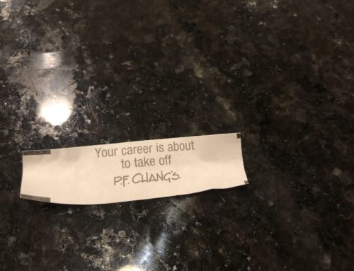 My New Year’s Fortune Cookie